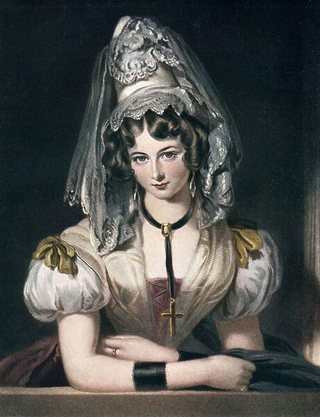 Lady Maria Theresa Lewis, from The Connoisseur Illustrated