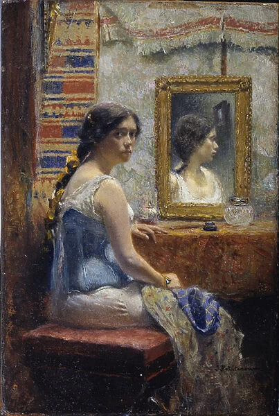 Lady at a Mirror