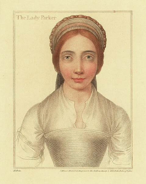 Lady Parker, wife of Sir Henry Parker. 1812 (engraving)