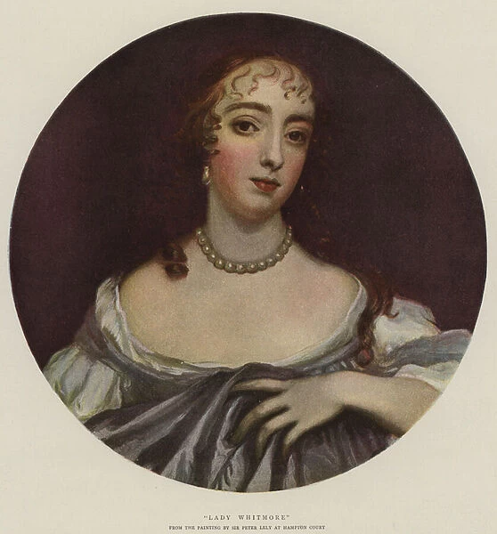 Lady Whitmore (colour litho)