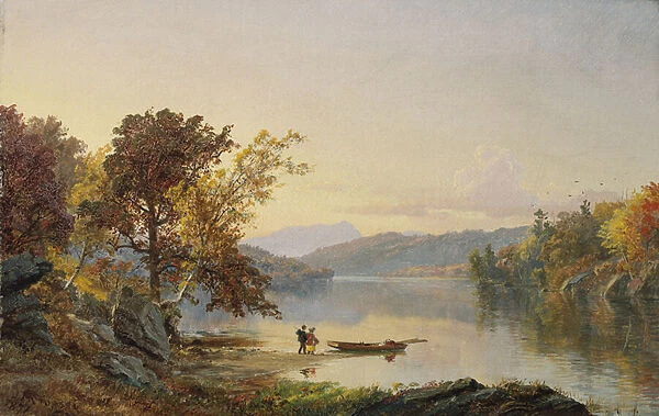Lake George, 1871 (oil on canvas)