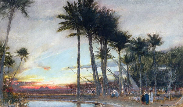 The Land of Egypt, 1913 (w  /  c on paper)