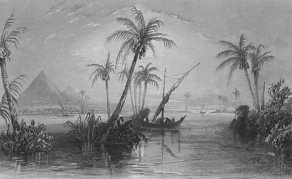 The Land of Egypt, The River Nile (engraving)