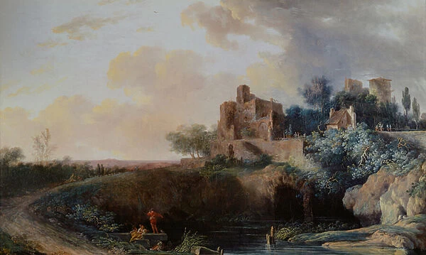Landscape, 1767 (oil on canvas)