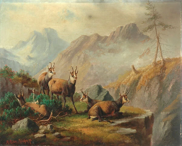 Landscape, 1870 (oil on canvas)