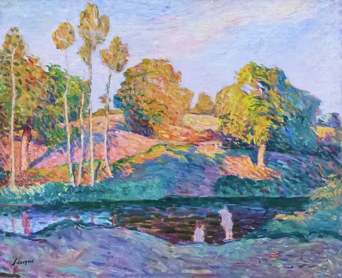 Framed Print : Landscape. 5309539 Landscape by Lebasque, Henri Framed Print : Landscape. 5309539 Landscape by Lebasque, Henri