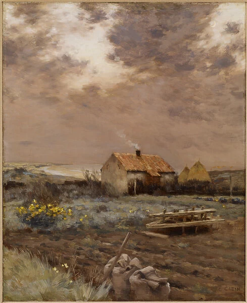 Landscape, c. 1880 (oil on canvas)