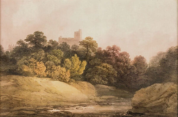 Landscape, c.1840 (watercolour on paper)