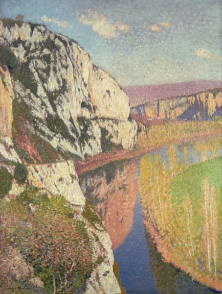 Landscape at Douellens, 1897 (oil on canvas)