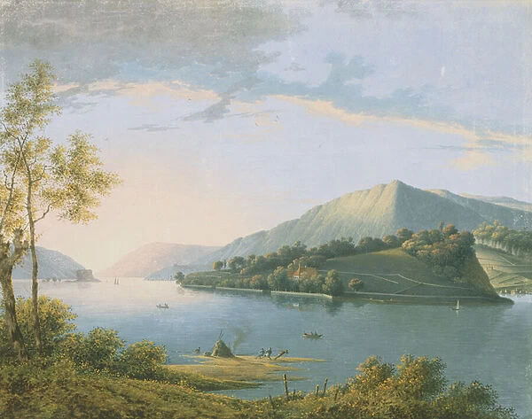 Landscape along the Rhine