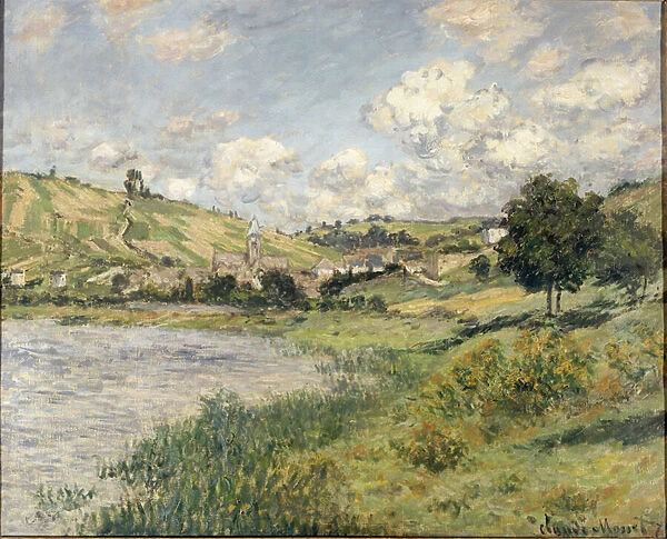 Landscape. Vetheuil, 1879. Oil on canvas