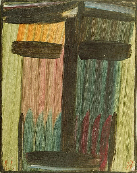 Large Meditation 19, 1937 (oil on panel)