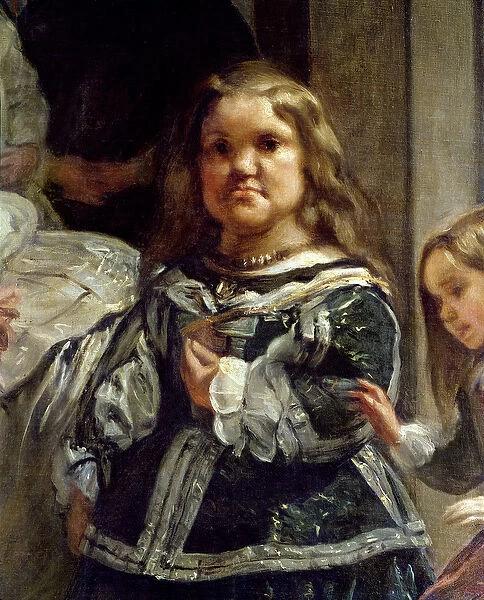 Las Meninas or The Family of Philip IV, c. 1656 (oil on canvas) (detail)