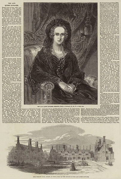 The Late Queen Dowager (engraving)