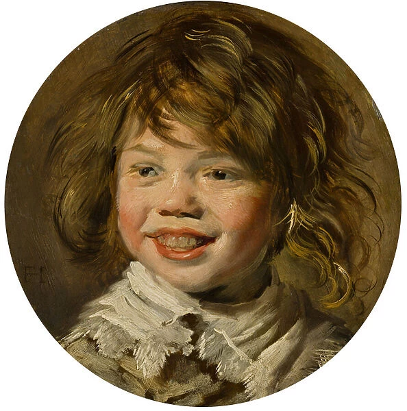 Laughing Boy. c. 1625 (oil on panel)