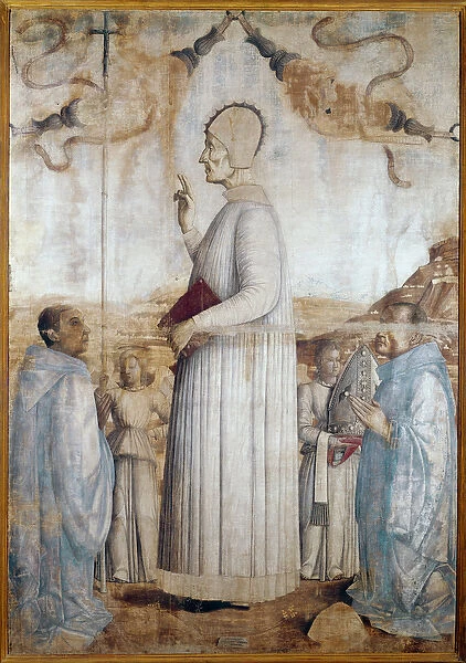 Lawrence Giustiniani or Lorenzo Giustiniani (tempera on wood, 1465)