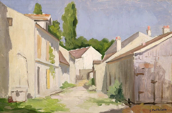 Le Clos des Abbesses, Yerres, Essonne, before 1879 (oil on canvas)
