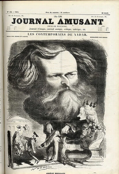 Le Diary Fun, 1862_4_12 - Illustration by Nadar (1820-1910)