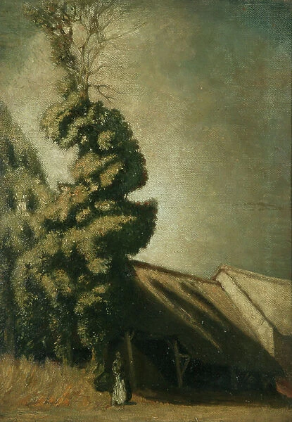 Le Grand If Vert, c. 1900 (oil on canvas)