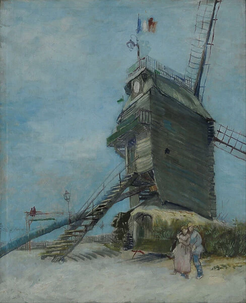 Le Moulin de la Galette, Montmartre, Paris, c. 1886-87 (oil on canvas)