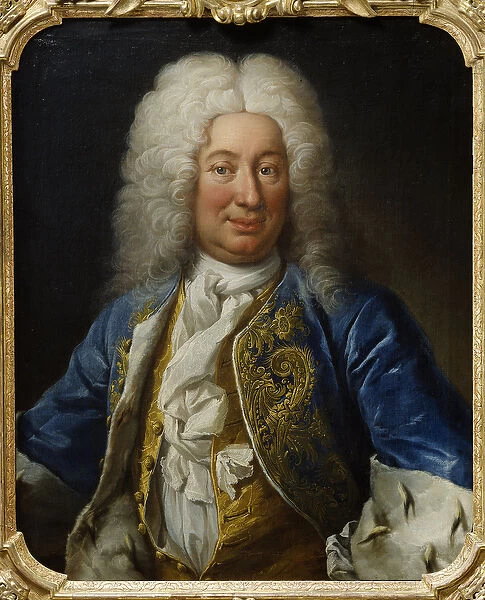 Le roi Frederic I de Suede - Portrait of King Frederick I of Sweden (1676-1751)
