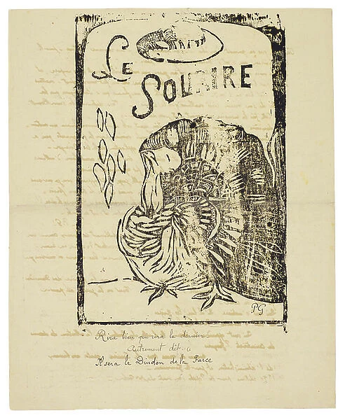 Le Sourire, 1899-1900 (woodcut)