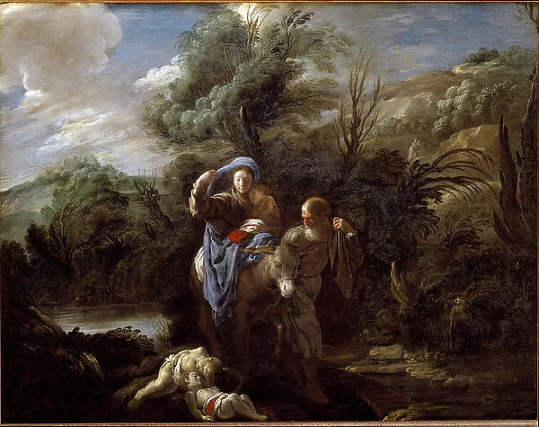 Leak in Egypt (Painting, 17th century)