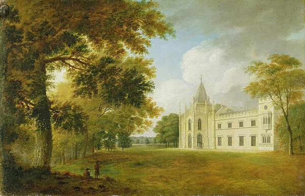 Lee Priory, Kent, c. 1800 (oil on canvas)