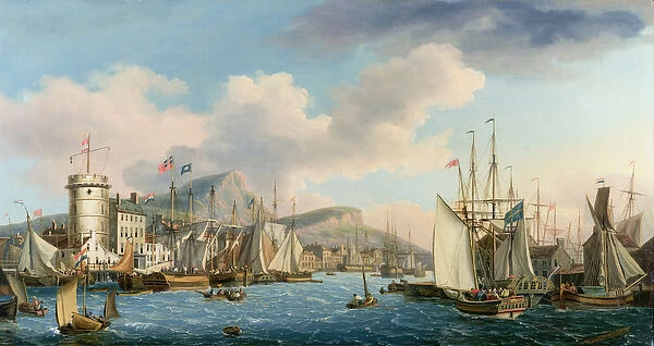 Leith Harbour, 1825
