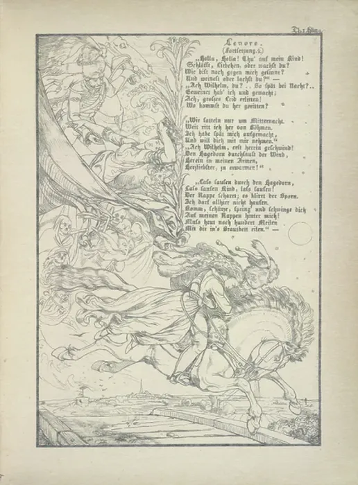 Framed Print : Lenore. BL3279825 Lenore; British Library, London, UK; (add.info. Framed Print : Lenore. BL3279825 Lenore; British Library, London, UK; (add.info.