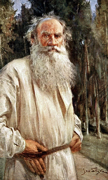 Leo Tolstoy, c. 1905 (print)