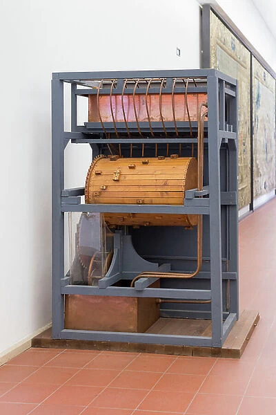 Leonardo da Vinci's water organ
