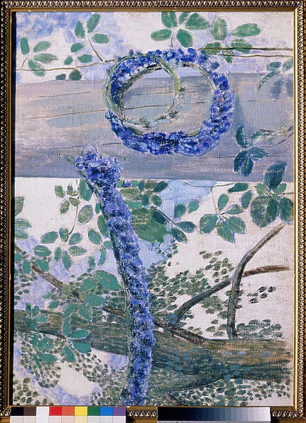 'Les guirlandes de bleuets'Peinture de Viktor (Victor) Borisov-Musatov (Borisov Musatov) (1870-1905) 1905 State Tretyakov Gallery, Moscou