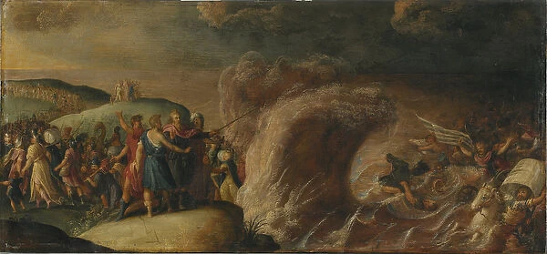 Les Israelites traversent la Mer Rouge - The Israelites crossing of the Red Sea