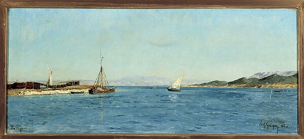 Les Martigues, 1865 (oil on canvas)