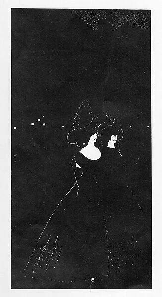 Les Passades, illustration from The Winter Number of Today, 1894 (litho)