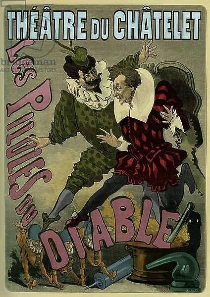 Les Pilules du Diable - poster advertising feerie