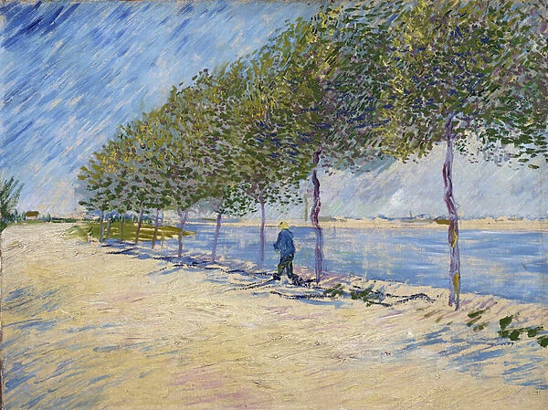'Les quais de Seine, Paris'Peinture de Vincent van Gogh (1853-1890) 1887 Amsterdam, Van gogh museum