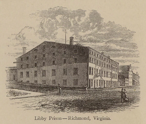 Libby Prison, Richmond, Virginia (engraving)