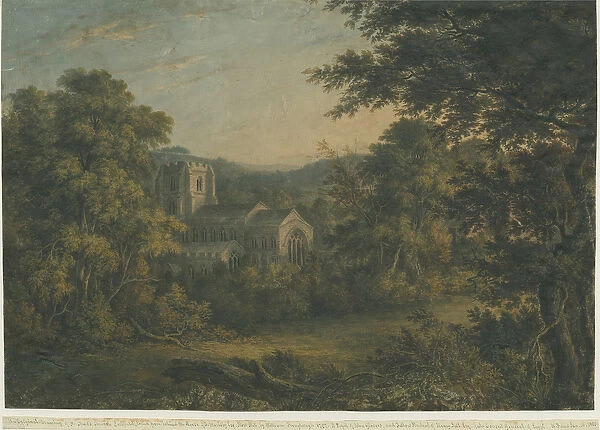 Lichfield - St. Chads Church: water colour painting, 1797 (painting)