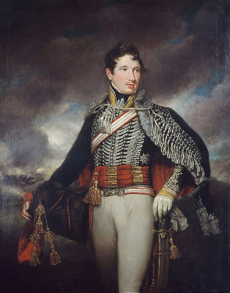 Lieutenant Andrew Finucane, 10th Light Dragoons, 1811 (oil on canvas)