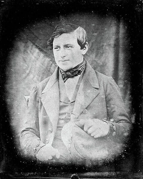 Lieutenant Couch, Mate, 1845 (b / w photo)