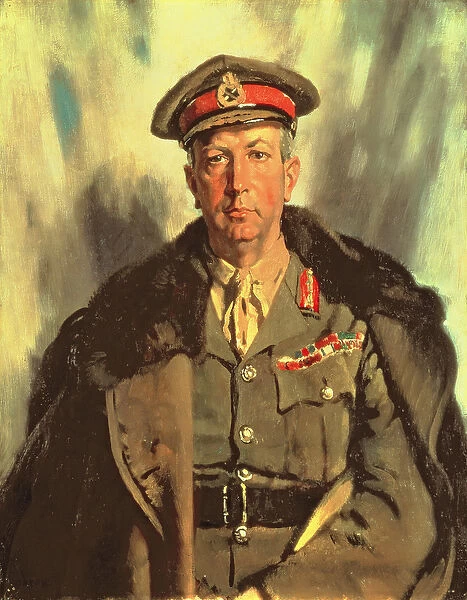 Lieutenant-General Sir A. W. Currie (1875-1933) c. 1918 (oil on canvas)
