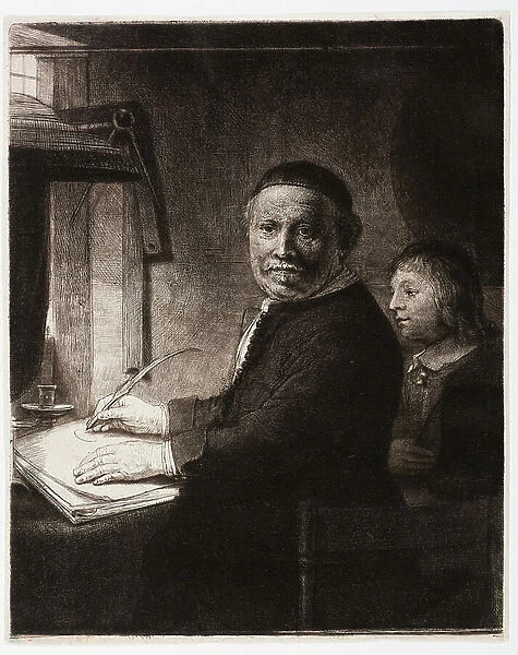 Lieven Willemsz van Coppenol, 1658 (Etching)