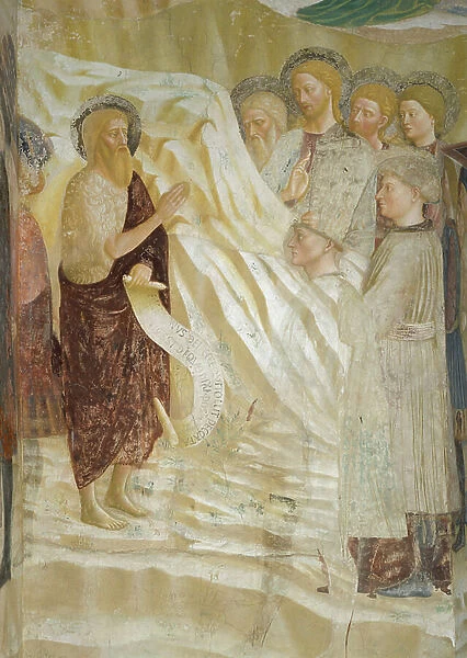 Life Cycle of St. John the Baptist: The Preaching of Saint John the Baptist, 1435 (fresco)
