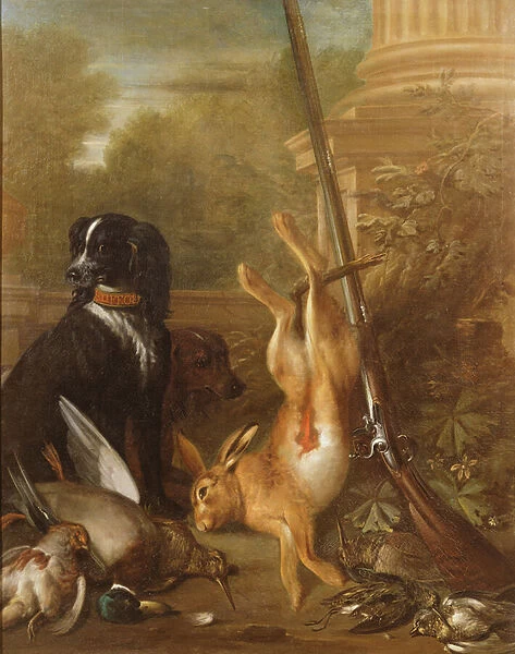A Still Life of Game (oil on canvas)
