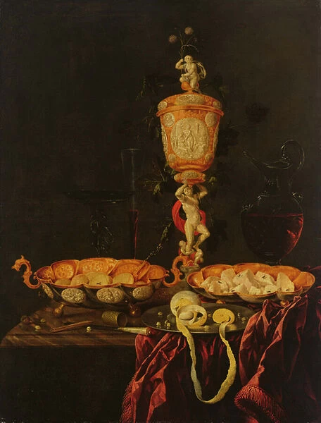 Still Life with a Goblet, 1676 (oil on canvas)