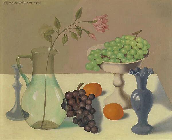 Still life with grapes, 1937 (oil on canvas)