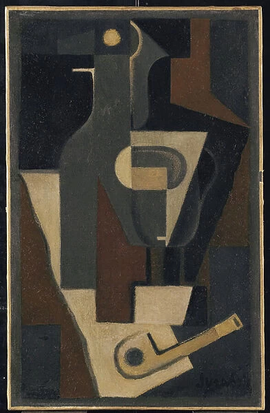 Still Life with Pipe, 1918 (oil on canvas)