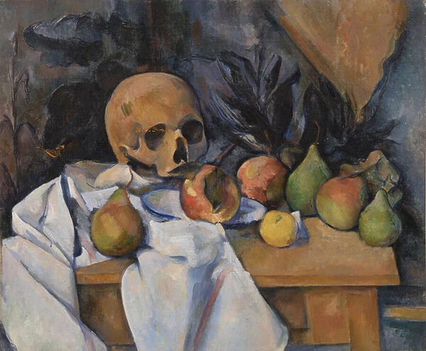 Still Life with Skull, 1896-98 (oil on canvas)